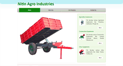 Desktop Screenshot of nitinagro.com